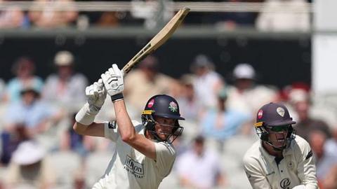 George Balderson batting