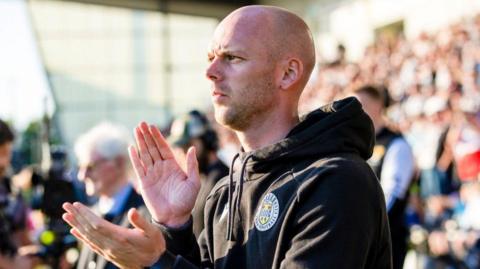 St Mirren manager Craig McLeish