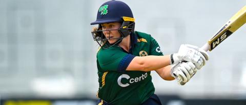 Laura Delany is captaining Ireland at the World Cup qualifier in the United Arab Emirates