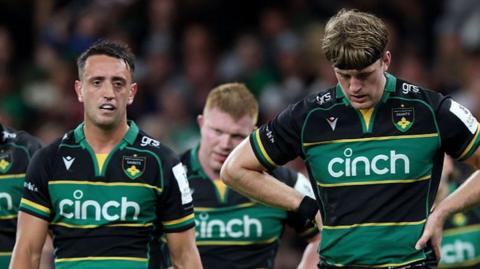 Northampton players