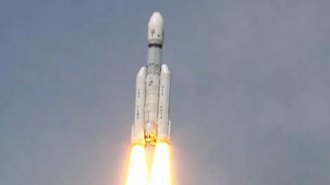 The Chandrayaan-3 craft with an orbiter, lander and a rover lifted off on Friday from Sriharikota space centre.