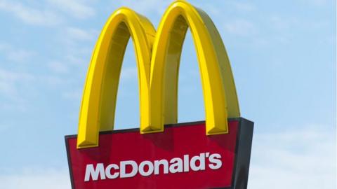 The McDonald's 'golden arches' logo