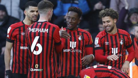 Bournemouth celebrate