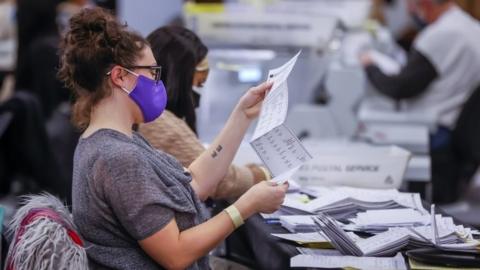 Vote counting in Georgia