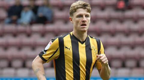 George Byers makes a run during a match for Port Vale