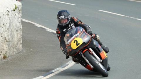 Alan Oversby racing
