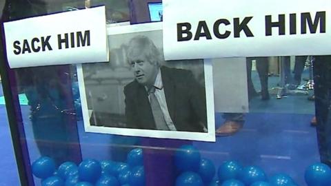 Boris Johnson mood box