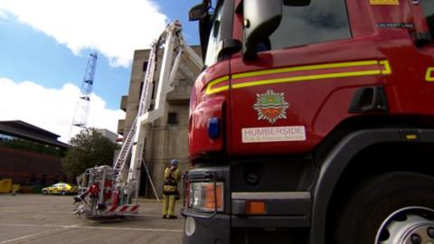 Humberside fire engine