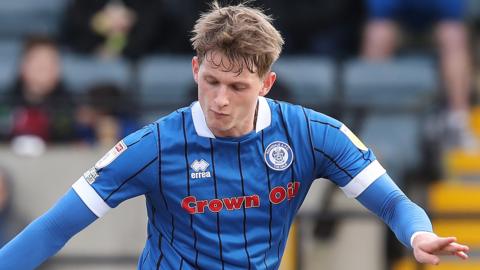 Rochdale defender Max Taylor