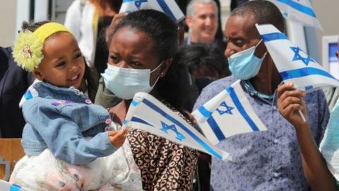 Ethiopian Jews arrive in Israel (file photo)