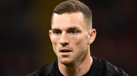 George North looks intense