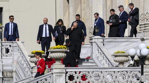 Ukraine's delegation at talks in Istanbul, Turkey. Photo: 2 June 2025