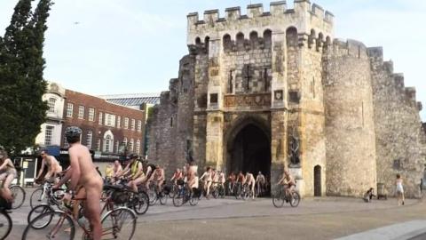 Southampton World Naked Bike Ride