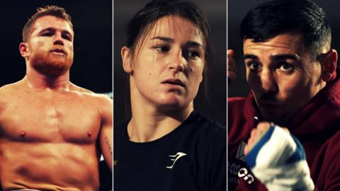 Canelo Alvarez, Katie Taylor, Anthony Crolla