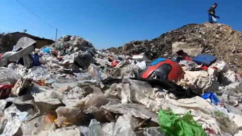 Rubbish pile in Turkey