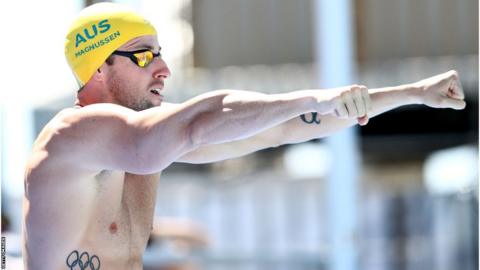 Former world champion James Magnussen, who has agreed to come out of retirement to compete in the Enhanced Games