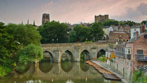 View of River Wear through Durham