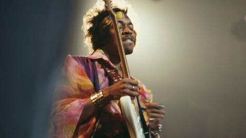 Jimi Hendrix was famous for his distorted guitar sound