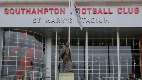 A general view of St Mary's Stadium
