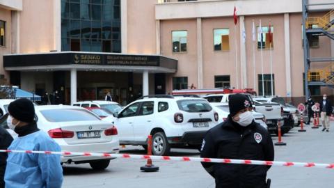 The Sanko University Hospital in Turkey's Gaziantep region, 19 December 2020