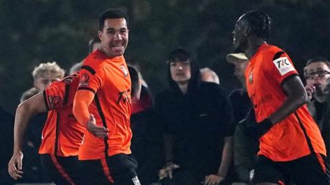 Barnet celebrate