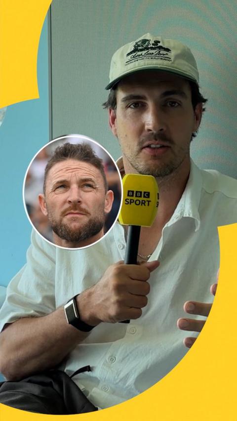 Steven Finn and Brendon McCullum