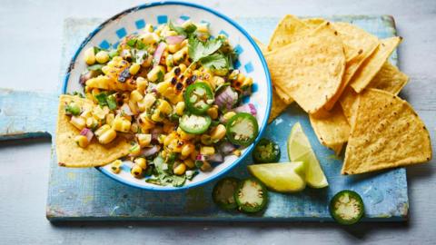 Sweetcorn salsa