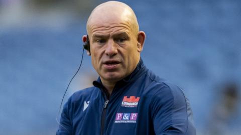 Edinburgh head coach Richard Cockerill