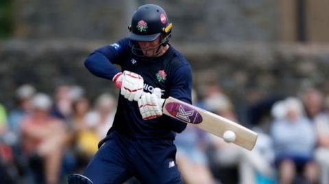 Lancashire's Keaton Jennings batting