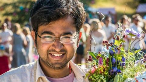 Rahul Mandal, the 2018 winner of Great British Bake Off competition