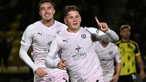 Harrogate celebrate scoring