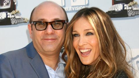 Willie Garson with Sarah Jessica Parker