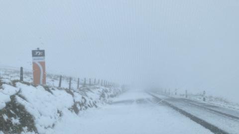 Snow on the Mountain Road