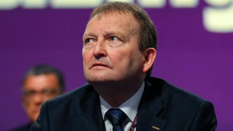 David Martin at last year's Fifa Congress in Qatar