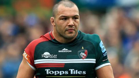 Leicester prop Ellis Genge