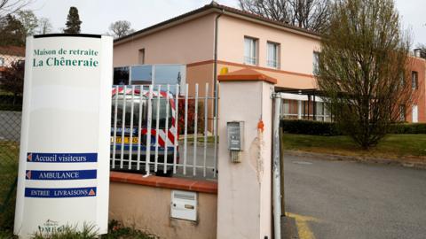 Retirement home in Lherm, France, 1 Apr