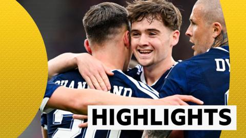 Highlights: Scotland 4-1 Curacao