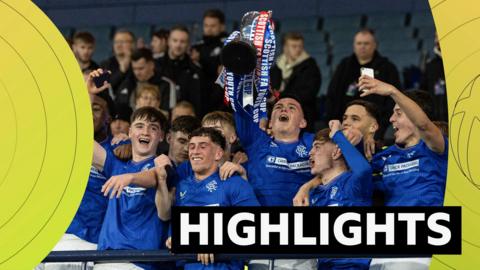 Rangers won the Scottish Youth Cup final