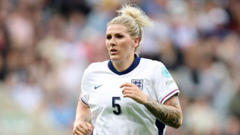 Millie Bright playing for England