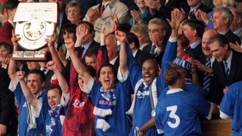 Birmingham City win at Wembley in 1995