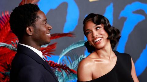 Damson Idris and Lori Harvey