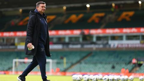 Preston North End Manager Paul Heckingbottom 