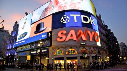 Piccadilly lights