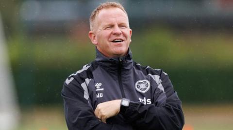 Hearts head coach Wouter Vrancken