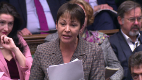 Green Party MP Caroline Lucas