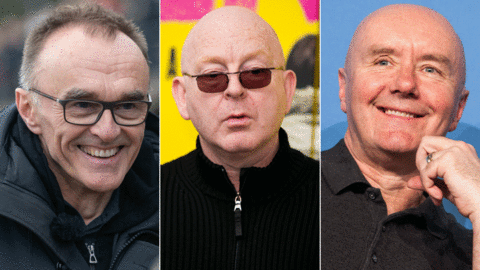 Danny Boyle, Alan McGee, Irvine Welsh