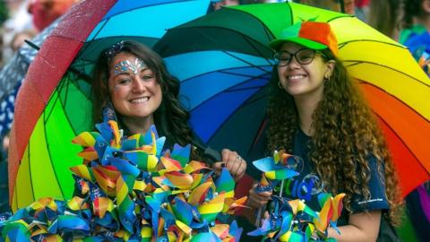 People at Pride in Liverpool