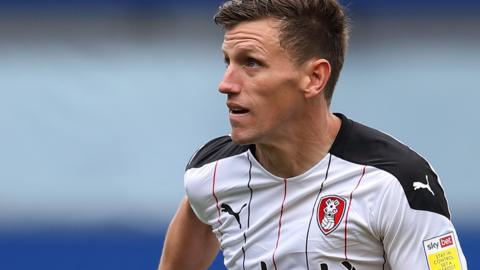 Billy Jones in action for Rotherham