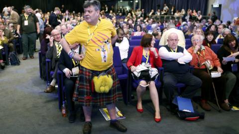 Delegates at SNP conference