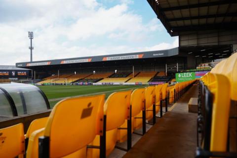 Vale Park stadium view